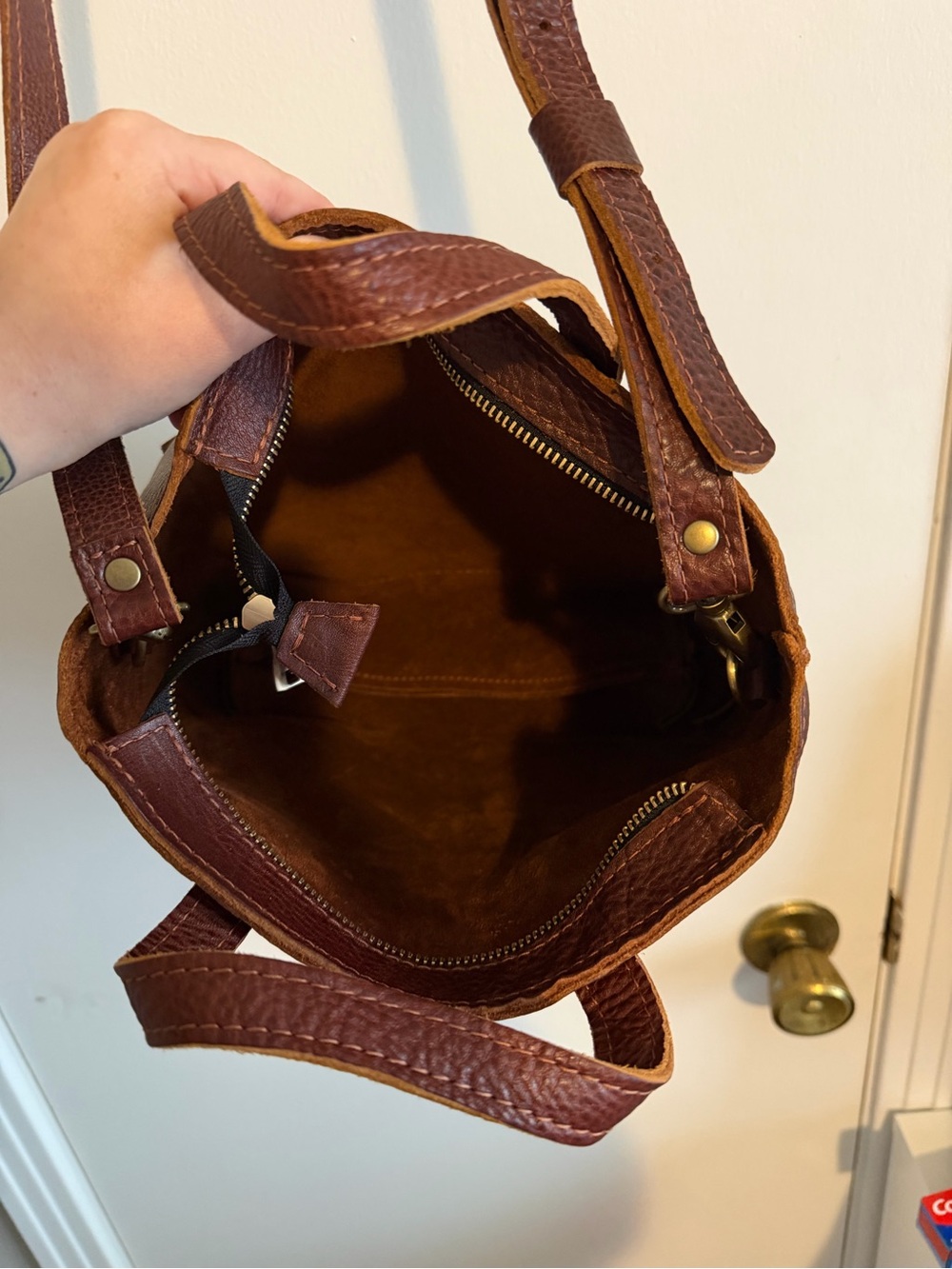 Portland leather co mini tote - Picture 3 of 3